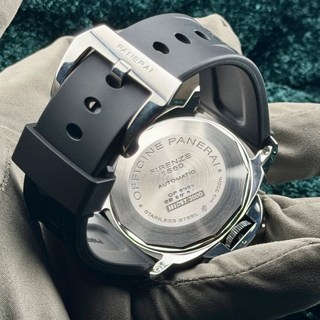 2017 Panerai Luminor Marina PAM00104 Black Arabic Complete 44mm