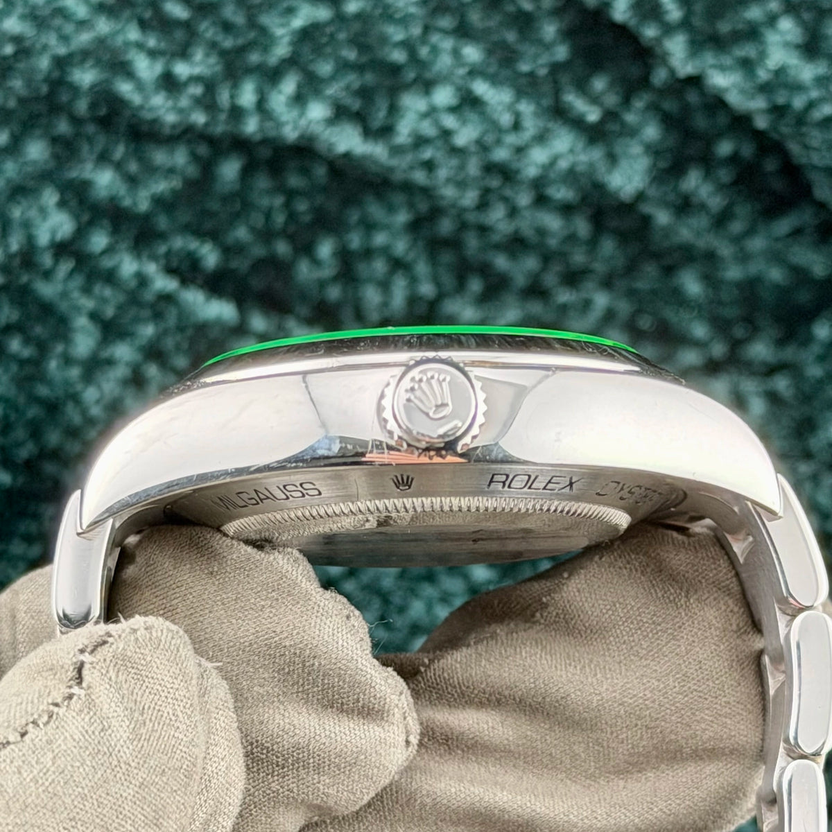 2012 Rolex Milgauss 116400GV Black Papers