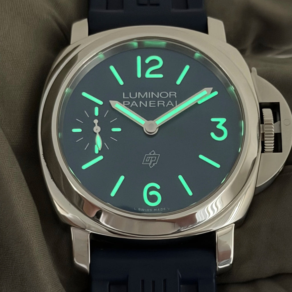 2023 Panerai Luminor Blu Mare 44mm PAM 01085 Blue Complete