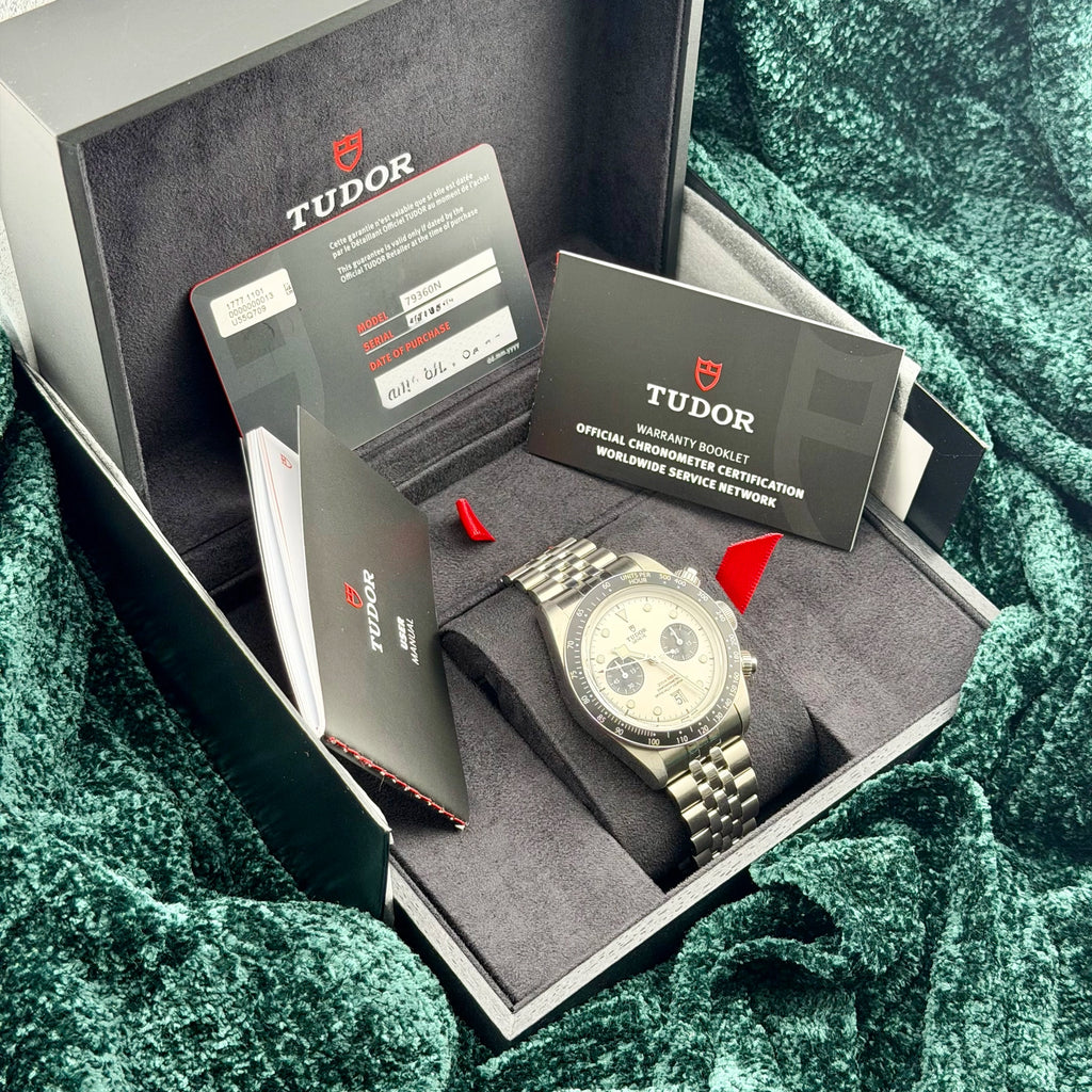 2026 Tudor Black Bay Chrono Jubilee 79360N White Complete 41mm