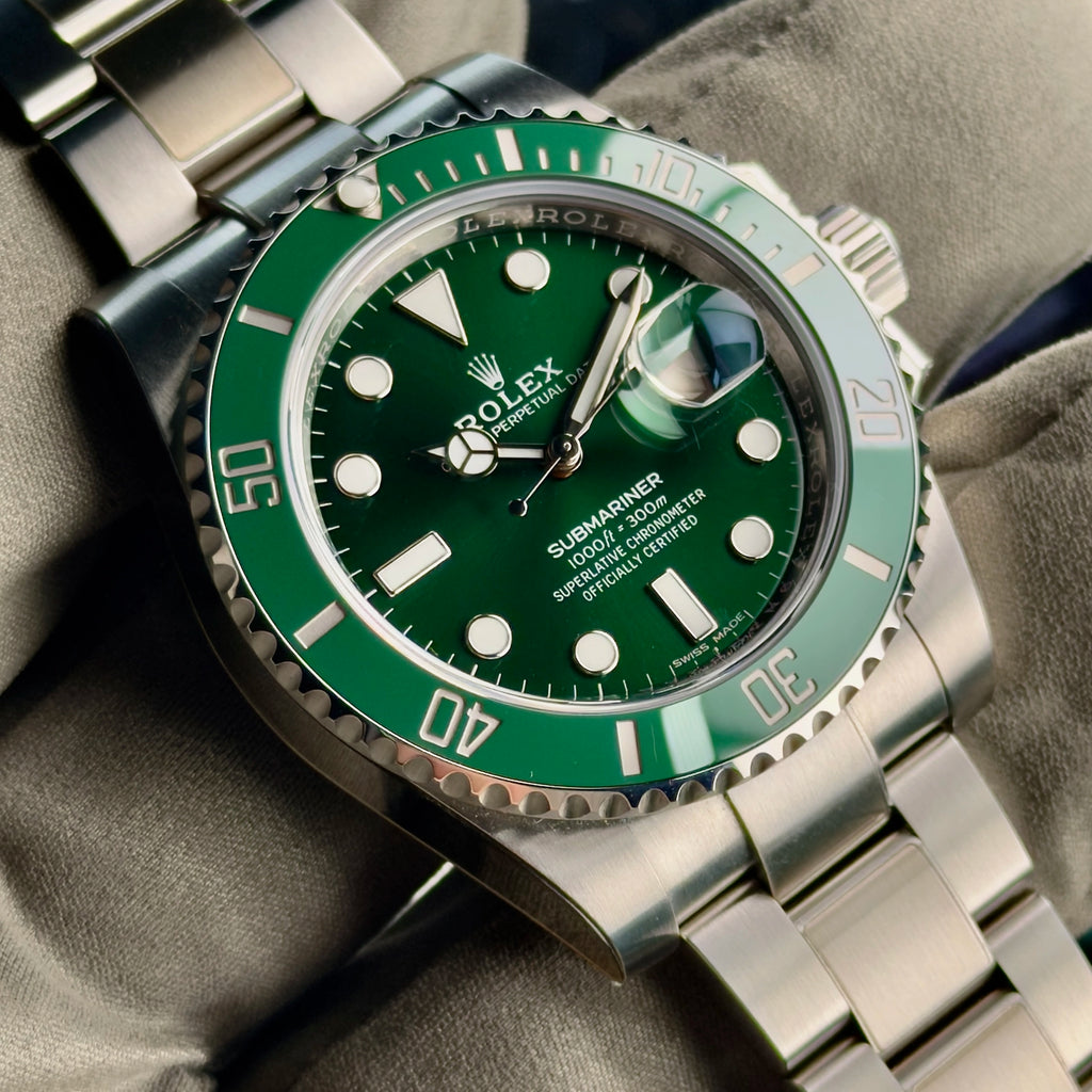 2019 Rolex Submariner Date 116610LV Green Complete 40mm
