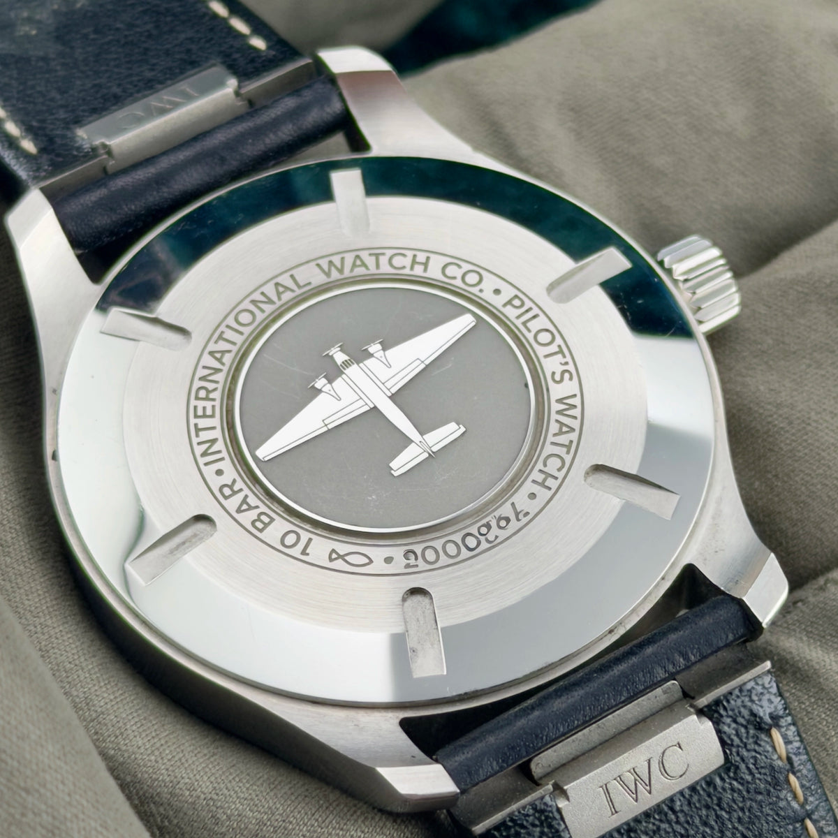 2023 IWC Mark XX IW328203 Blue Complete 40mm