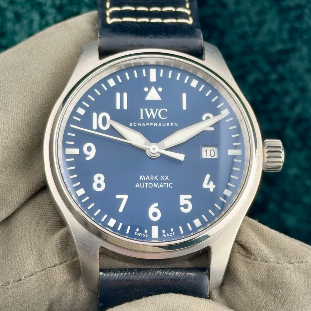 2023 IWC Mark XX IW328203 Blue Complete 40mm