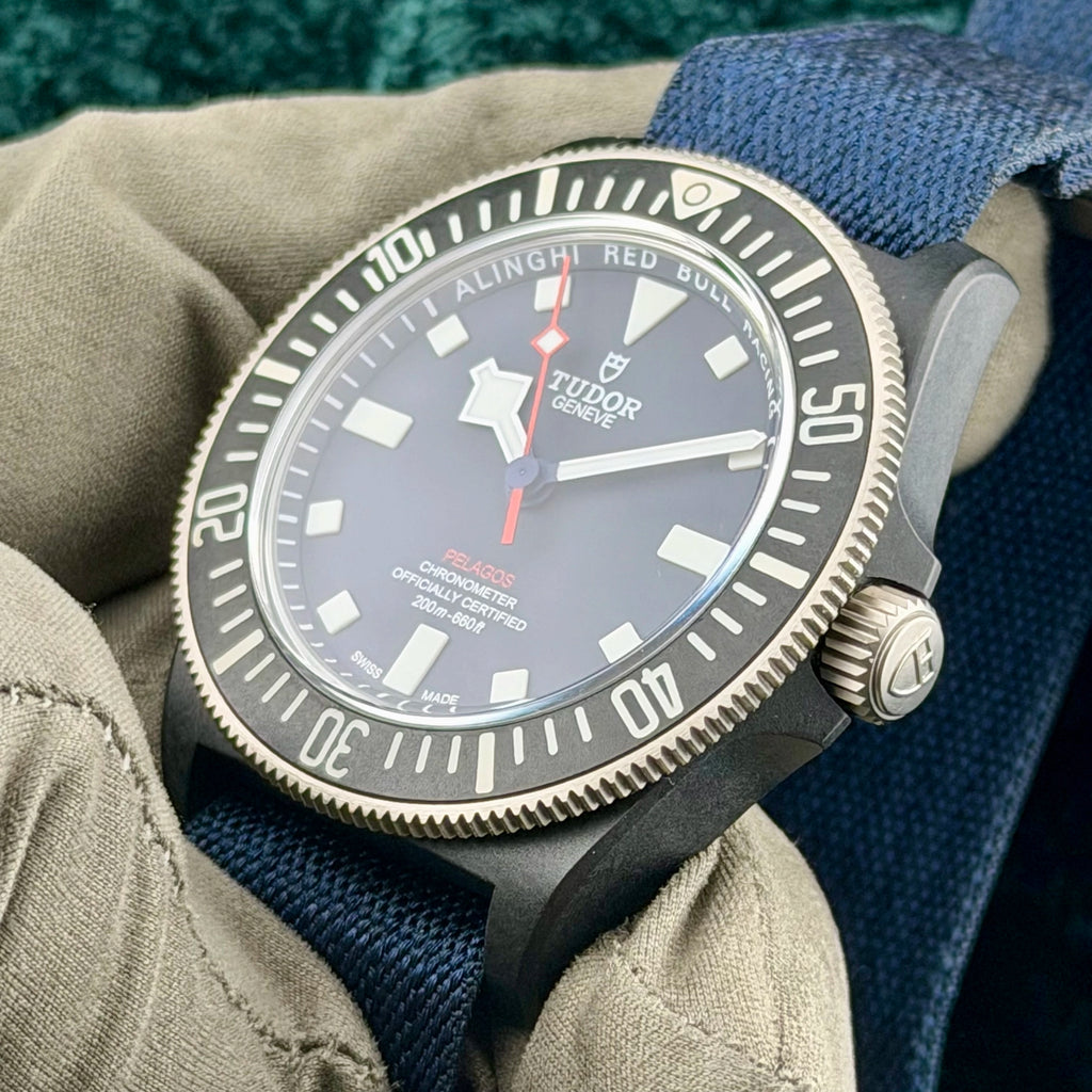 2024 Tudor Pelagos FXD Alinghi Red Bull M25707KN-0001 Blue Complete 42mm