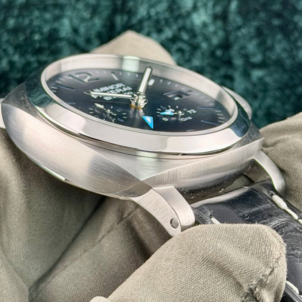 2023 Panerai Luminor BiTempo PAM01361 Blue Complete 44mm