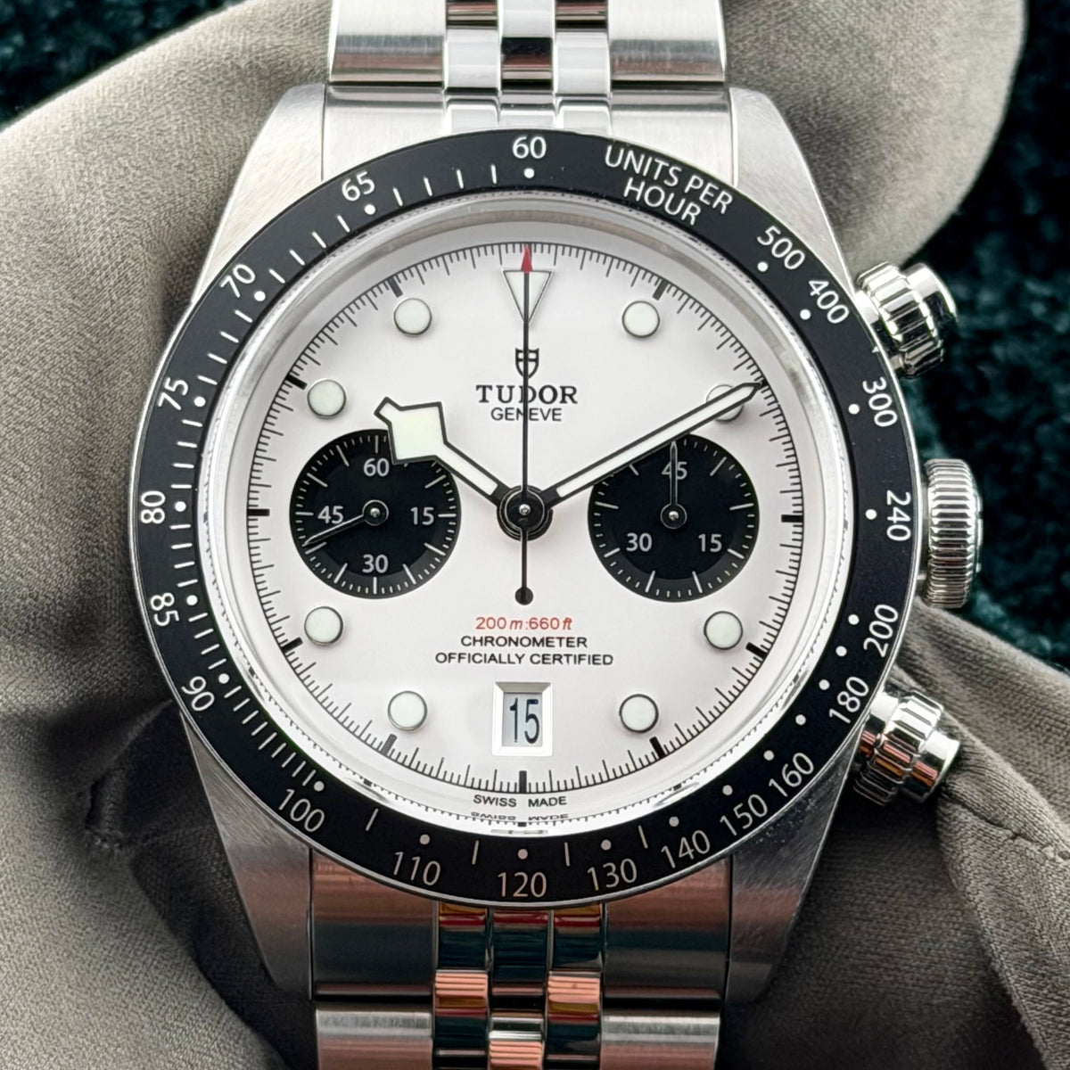 2026 Tudor Black Bay Chrono Jubilee 79360N White Complete 41mm