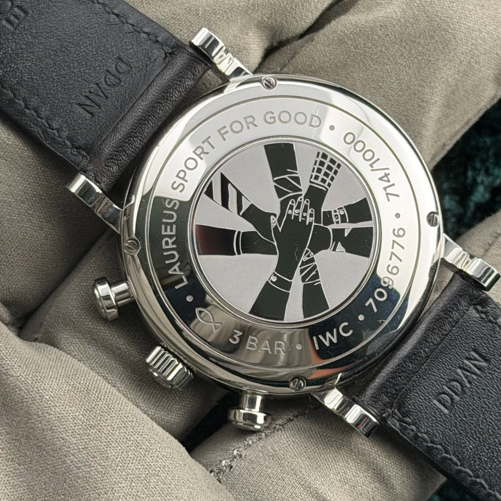 2023 IWC Portofino Chronograph 39 Edition Laureus IW391408 Complete