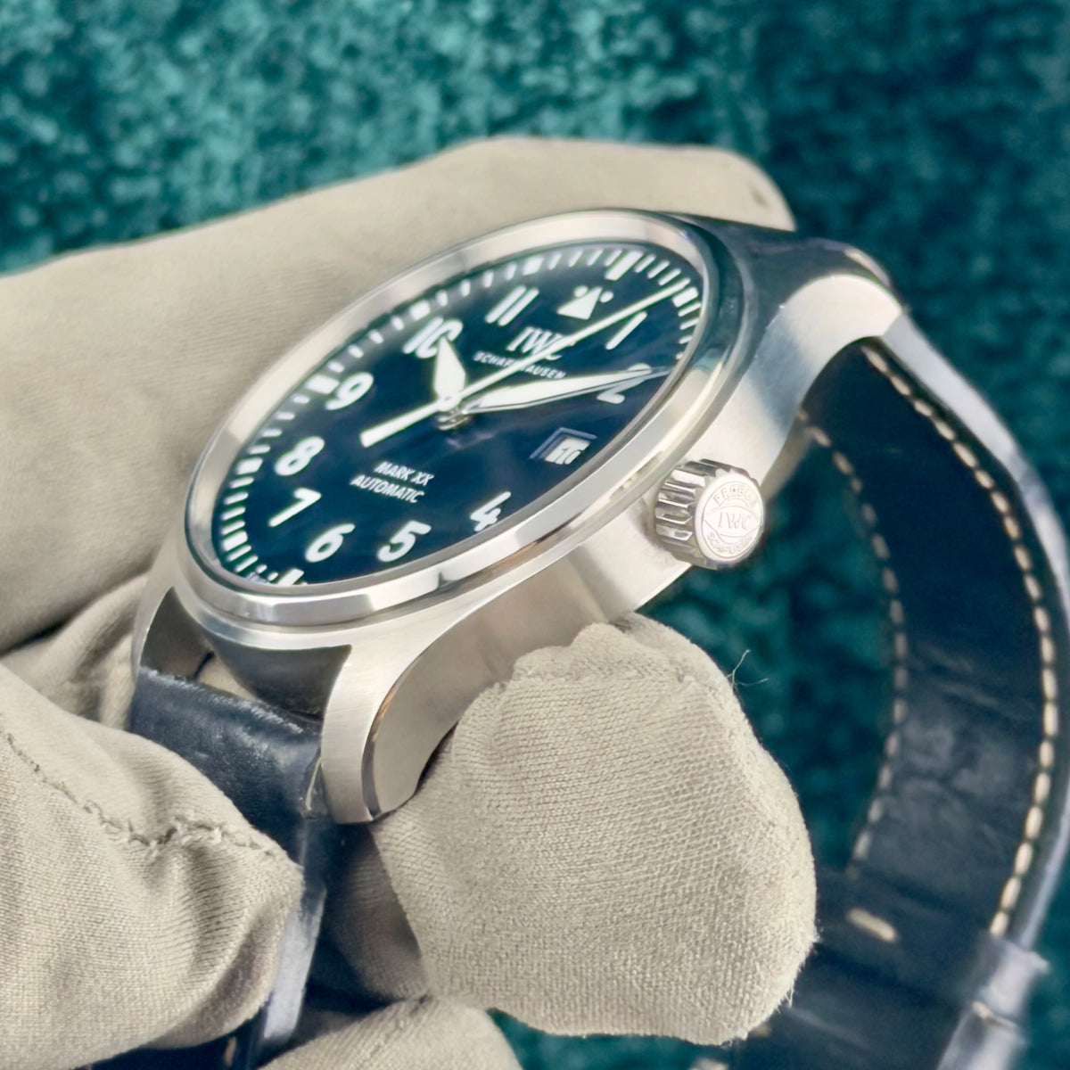 2023 IWC Mark XX IW328203 Blue Complete 40mm