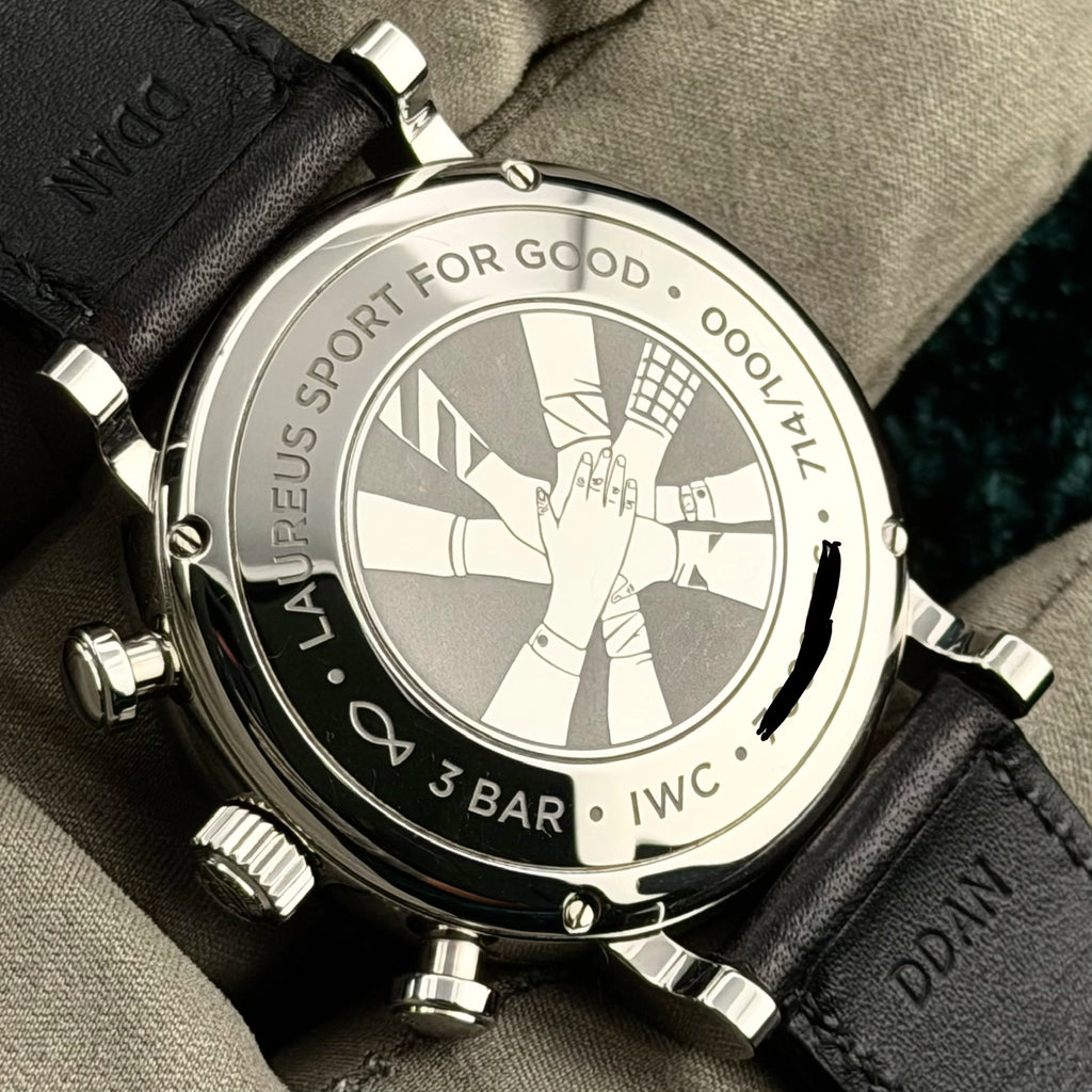 2023 IWC Portofino Chronograph 39 Edition Laureus IW391408 Complete
