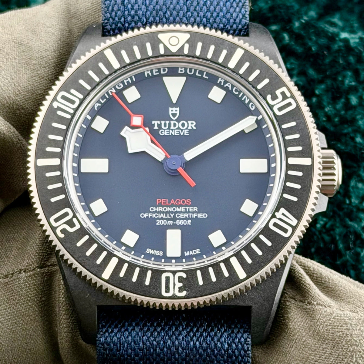 2024 Tudor Pelagos FXD Alinghi Red Bull M25707KN-0001 Blue Complete 42mm