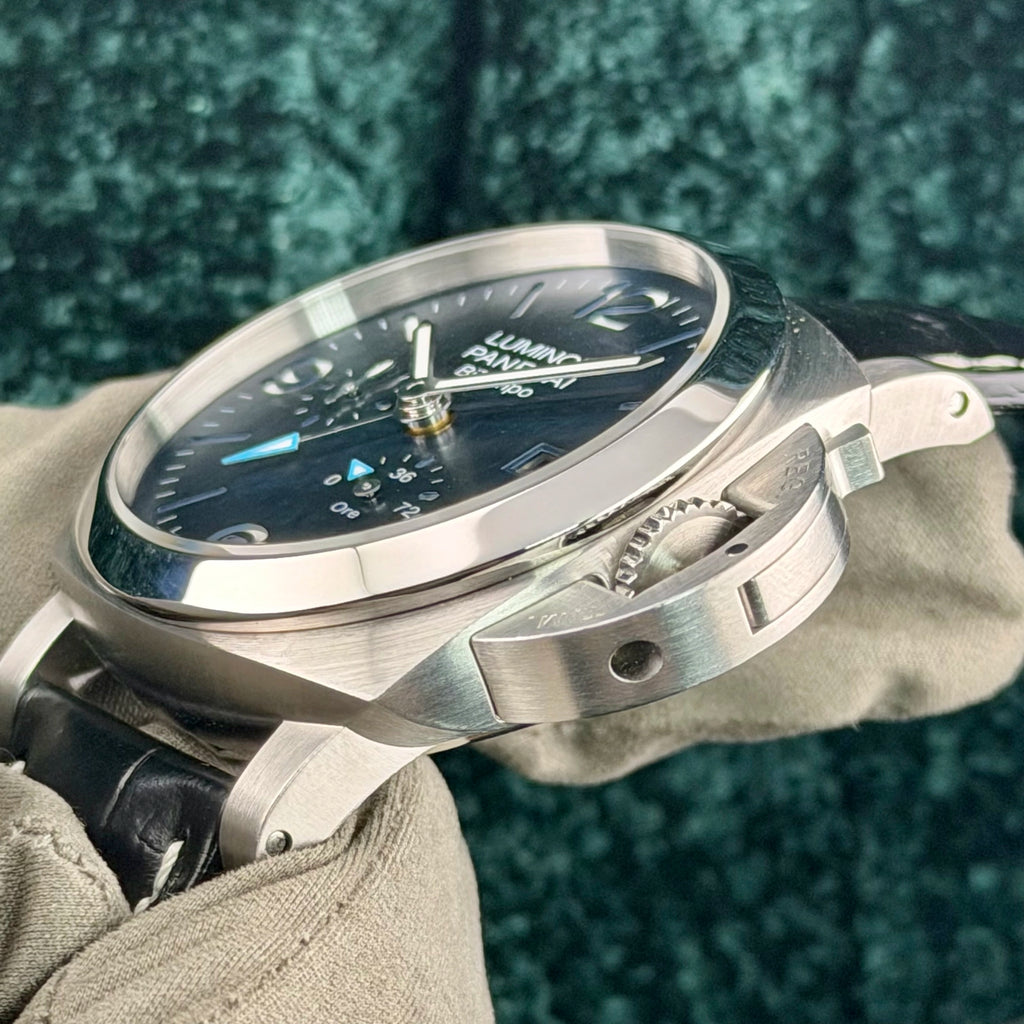 2023 Panerai Luminor BiTempo PAM01361 Blue Complete 44mm