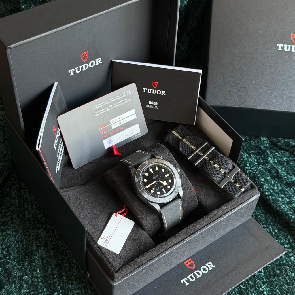 2024 Tudor Black Bay Ceramic M79210CNU-0001 Black Complete 41mm