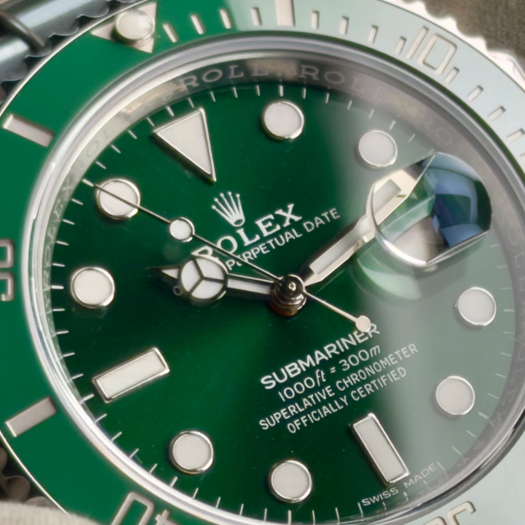 2019 Rolex Submariner Date 116610LV Green Complete 40mm