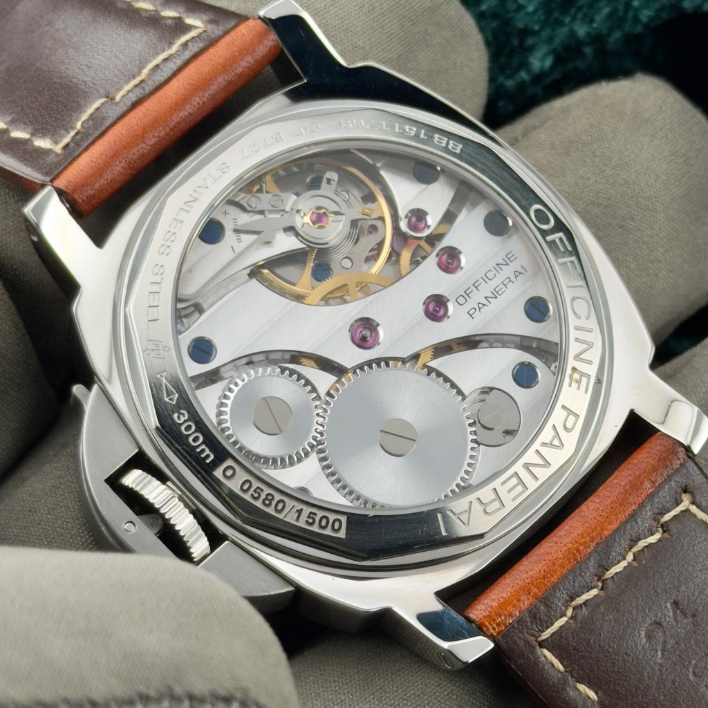 2017 Panerai Luminor Base PAM 00112 Black Complete
